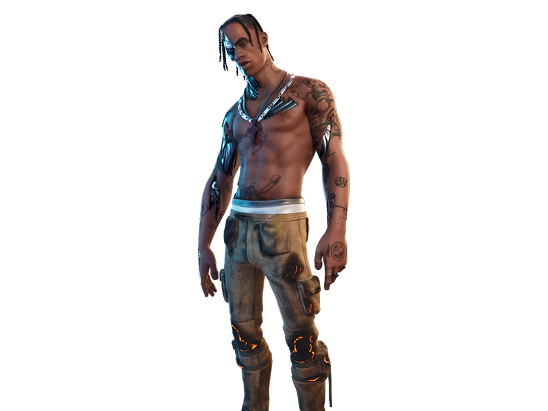 Travis Scott + Rare Skins